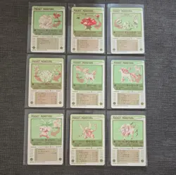 18 Japanese Pokemon Bandai Sealdass Pocket Monsters Sticker Card Bundle 1997 - Image 2
