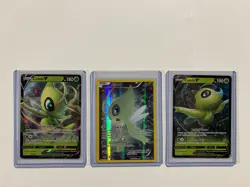 Pokemon TCG Lot Of 3 Cards. Celebi XY111. Celebi V 001/202 . Celebi V 007/198 - Image 1