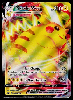 SWSH: Sword & Shield Promo Cards Pikachu VMAX SWSH286 Holo HP - Image 1