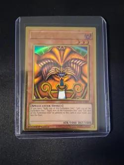 Yu-Gi-Oh! TCG Exodia The Forbiden One MGED-EN005 1st Edition Gold Holo - Image 1