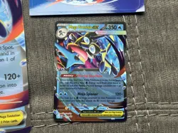 Mega Greninja Ex 081 Black Star Promo Pokemon TCG Chaos Rising Jumbo Holo Card - Image 4