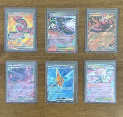 Pokemon TCG ME 6-Card Holo EX Lot Pack to Top Loader Mint - Image 1