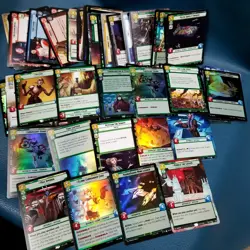 Star Wars Unlimited 150pc Rare Foil Hyperspace Card Mixed Lot with Deck Box - Image 2