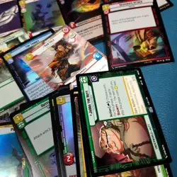 Star Wars Unlimited 150pc Rare Foil Hyperspace Card Mixed Lot with Deck Box - Image 3