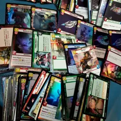 Star Wars Unlimited 150pc Rare Foil Hyperspace Card Mixed Lot with Deck Box - Image 4