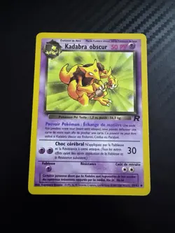 KADABRA OBSCUR UNCO - POKEMON 39/82 TEAM ROCKET EDITION 2 FR - Image 1