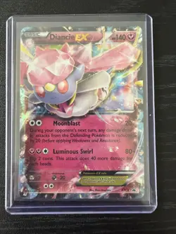 Diancie EX XY Promos #XY43 Holo Pokemon Card - Image 2