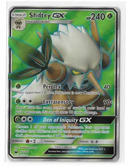 Shiftry GX 152/168 Celestial Storm Sun & Moon S&M Full Art Pokemon TCG Card NM - Image 1