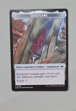 Cragflame Token Bloomburrow Regular - Image 1