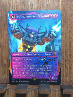 MTG - TRANSFORMERS Jetfire Ingenious Scientist - SHATTERED GLASS - Mythic, NM! - Image 2