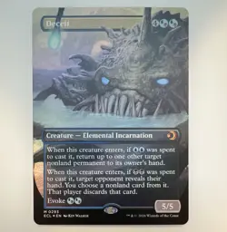 Wizards of the Coast Deceit MH3 0293 Mythic Blue/Black Full Art Foil Eng - Image 1