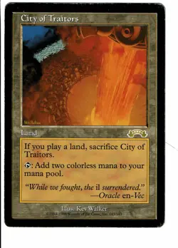MTG Exodus City of Traitors x1 HP - with added insurance see description - Image 1