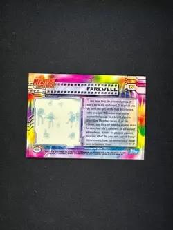 topps Pokemon The First Movie Rainbow Holo Foil #39 Farewell - Image 2