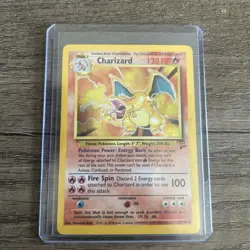 Charizard 004/130 Base Set 2 Holo Rare EN 120 HP LP CENTERED- NEXT DAY SHIPPING - Image 1