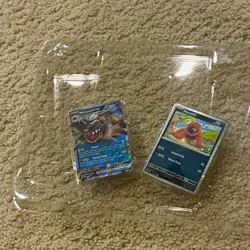Pokemon TCG Scarlet & Violet Mabosstiff ex 188/198 + Maschiff Foil Lot 2 - Image 1