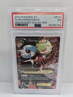 2016 Pokemon XY Generations Radiant Collection M Gardevoir EX RC31 PSA 7 - Image 3