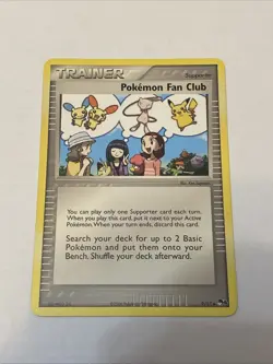 Pokemon Fan Club pop series 009/017 POP Series 4 2006 Uncommon Trainer HTF - Image 1