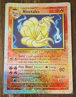 Pokemon TCG Ninetales 17/110 Legendary Collection Reverse Holo Rare 80 HP - Image 1