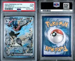 🔥🚀 Pokemon TCG Greninja EX SVP 132 Promo Shrouded Fable PSA 9 - Image 3