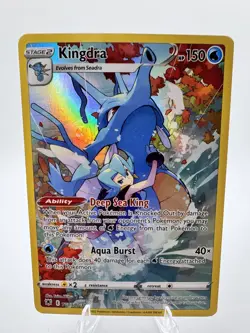 POKEMON Kingdra TG03/TG30 Swsh10: Astral Radiance Trainer Gallery Holo IR Rare - Image 1