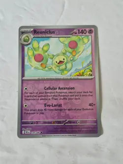 Reuniclus 039/086 Uncommon Black Bolt Pokemon Reverse Holo Near Mint - Image 1