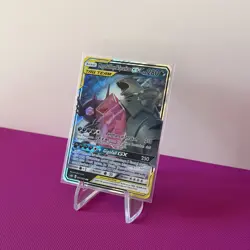 Pokemon Sun & Moon Mega Sableye & Tyranitar GX TAG TEAM Holo 097/204 IND - Image 2