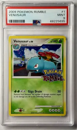 Pokemon 2009 Venusaur Rumble 1/16 PSA 9 - Image 1