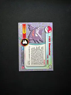 topps Pokemon TV Animation Edition Series 2 Rainbow Foil #93 Haunter - Image 2