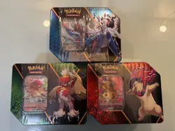 Pokemon Divergent Powers Summer 2022 Tin Set of 3 Sealed - Image 1