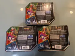 Pokemon Divergent Powers Summer 2022 Tin Set of 3 Sealed - Image 2