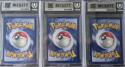 1999 POKEMON BASE SET PIKACHUS 1ST EDITION YELLOW, RED CHEEKS #58 BGS 9 MINT - Image 2