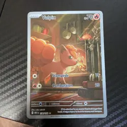 Pokemon TCG Vulpix Me01: Mega Evolution Holo 138/132 English 70 HP Basic🔥🔥🔥🔥 - Image 1