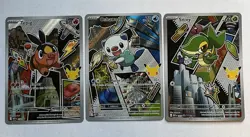 Pokemon TCG First Partner Illustration Collection Series 2 Unova GEN 5 Set NM - Image 1