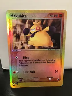 Makuhita 57/109 Pokemon EX Ruby & Sapphire Reverse Holo Common - Image 1