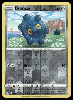 Pokemon Bronzor Battle Styles 101/163 Reverse Holo C NM/M - Image 1