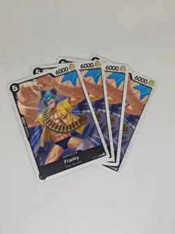 One Piece OP15-089 Franky Playset 4x English NM TCG - Image 1