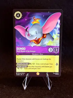 Lorcana - Dumbo - Ninth Wonder of the Universe 45/204 - Fabled - Regular - NM!! - Image 2
