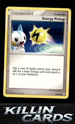Energy Pickup 132/146 Pokemon Uncommon Legends Awakened Card LP - Image 1