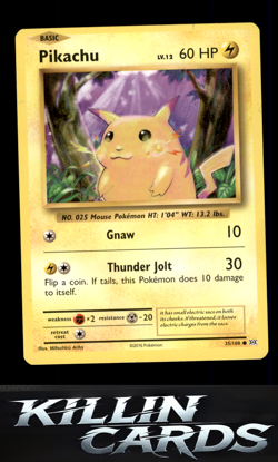 Pikachu 35/108 Pokemon Common XY - Evolutions Card LP - Image 1