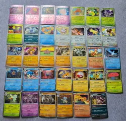 Pokemon TCG Scarlet & Violet 151 - 34 Card Lot -20 Holo & 14 RH Lightly Played - Image 1