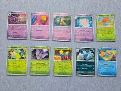 Pokemon TCG Scarlet & Violet 151 - 34 Card Lot -20 Holo & 14 RH Lightly Played - Image 2