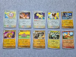 Pokemon TCG Scarlet & Violet 151 - 34 Card Lot -20 Holo & 14 RH Lightly Played - Image 4