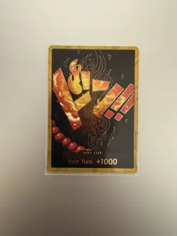 Ace Gold DON! Card [PRB01 - ENGLISH] One Piece Trading Card Game - Image 1