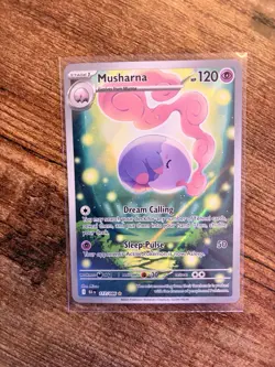 Musharna 117/086 SV: Black Bolt Holo IR Pokemon Card - NM - Image 1