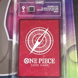 One Piece Card Game Ace & Newgate ST22-001 Start Deck 22 Holo TAG 9 - Image 2