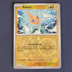 Rotom 069/198 - Scarlet & Violet - Common Reverse Holo Pokemon Card - NM - Image 1