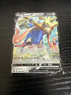 Zacian V SWSH018 SWSH: Sword & Shield Promo Cards Holo - Image 1