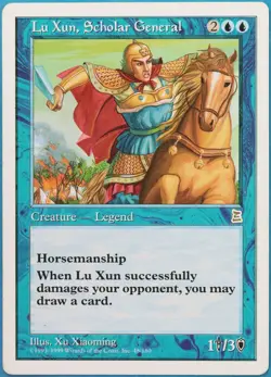Lu Xun, Scholar General Portal Three Kingdoms PLD Rare CARD (516135) ABUGames - Image 1