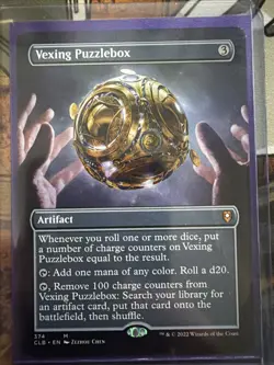 Vexing Puzzlebox (Borderless) EN [CLB - 374] - NM TCG MTG - Image 1