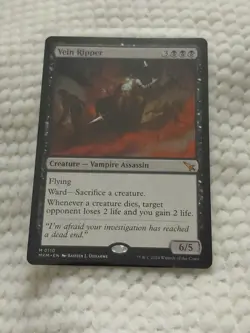 MTG Vein Ripper Murders at Karlov Manor Near Mint Magic The Gathering NP - Image 1
